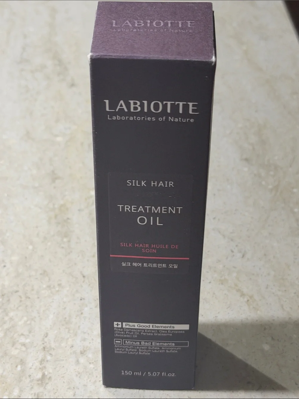 Treatment Oil - Purple NWT  LABIOTTE SILK HAIR TREATMENT OIL 150/5.07 Oz K
